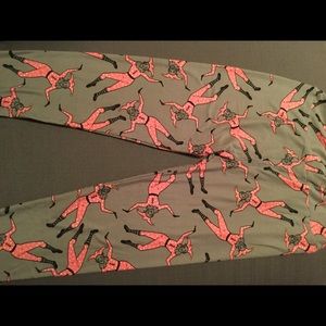 LuLaRoe OS Jester leggings. HTF